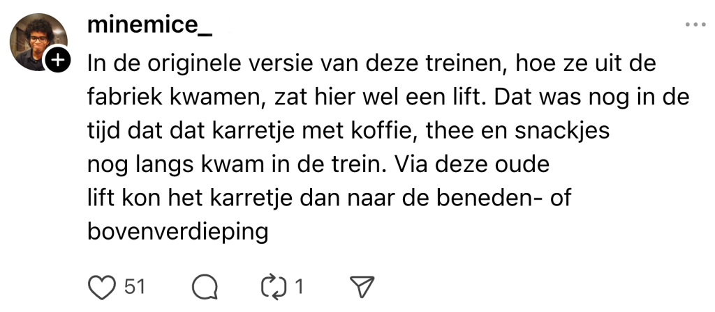 trein NS bagage mysterieus