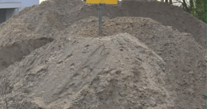 uitgelicht zand