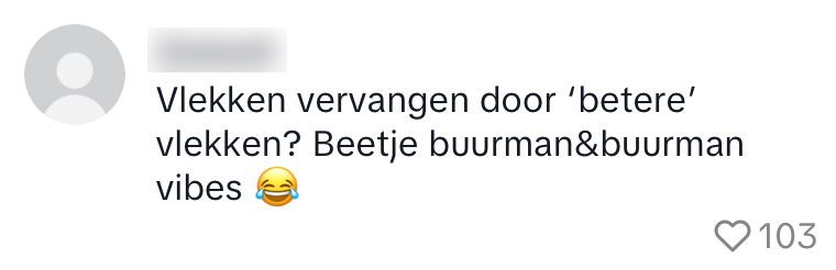 verf muur vlekken blunder