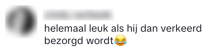 Thuisbezorgd verzoek