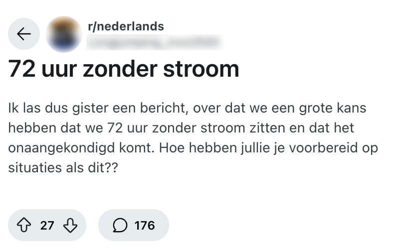 stroomstoring