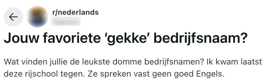bedrijfsnaam
