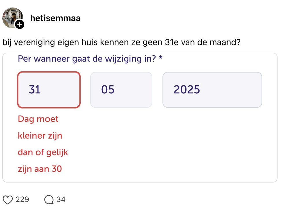 vereniging eigen huis