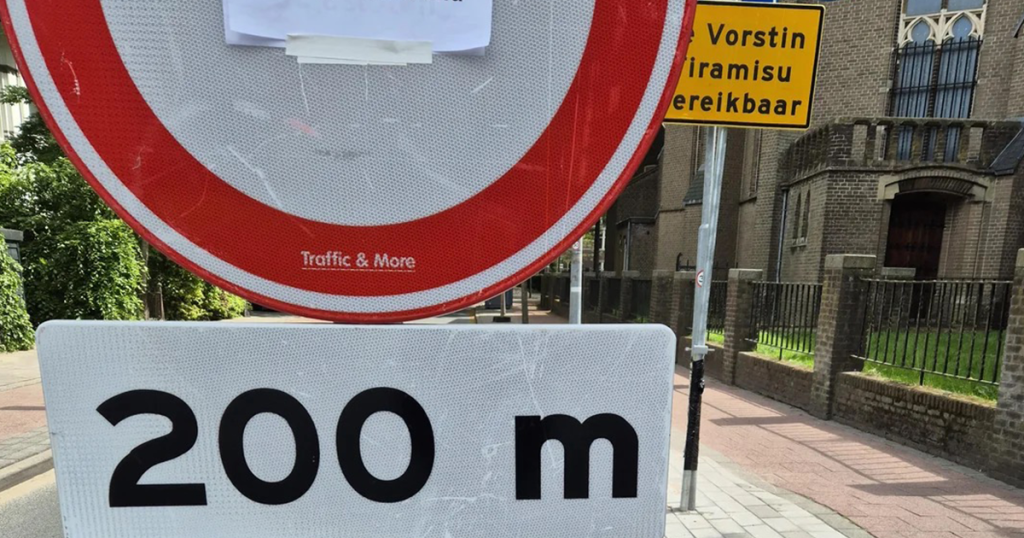 verkeersbord briefjes bord briefje