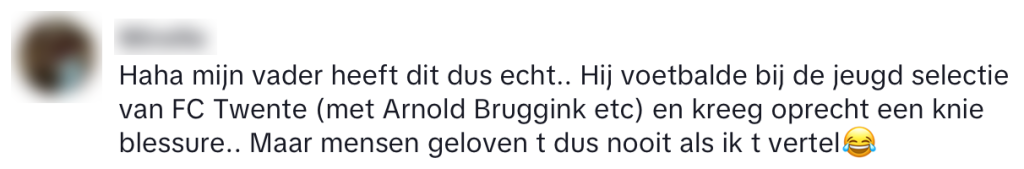 amateur voetballer antwoord niveau