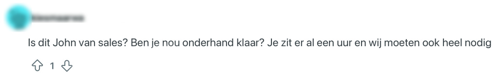 toilet werk kantoor irritatie frustratie actie wc