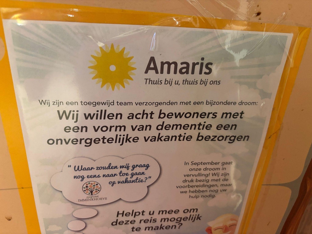 advertentie dementie tekst onhandig Amaris
