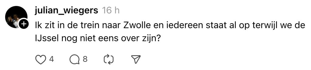 NS staking trein treinen ov