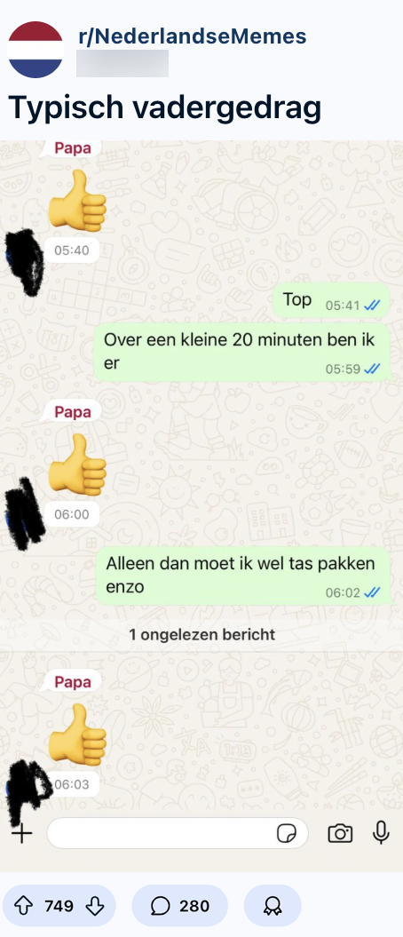 vaderdag