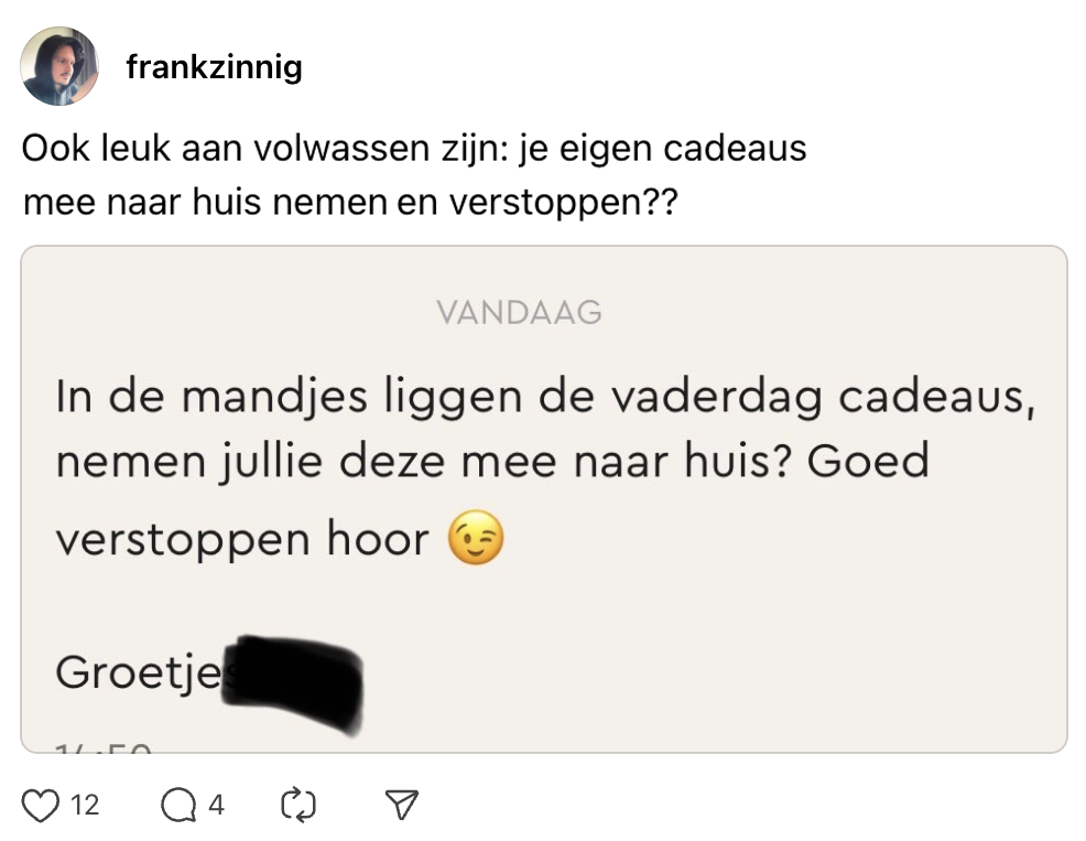 vaderdag