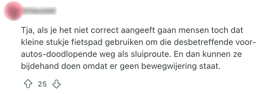 fietspad