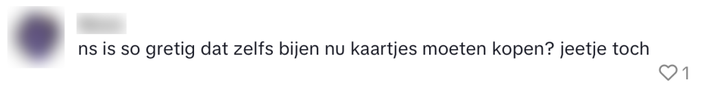 NS reiziger kaartje automaat station