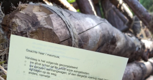 briefje zonder