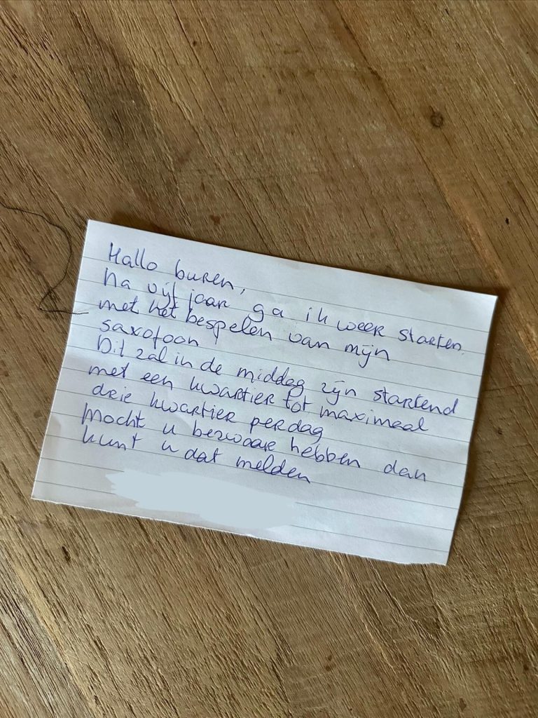 briefje