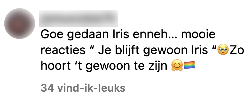 mooie reacties