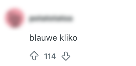 blauwe kliko toelichting