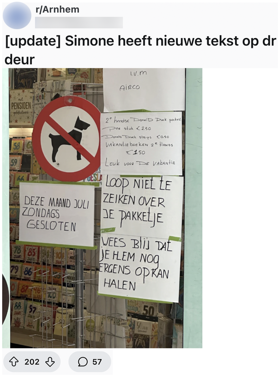 briefjes