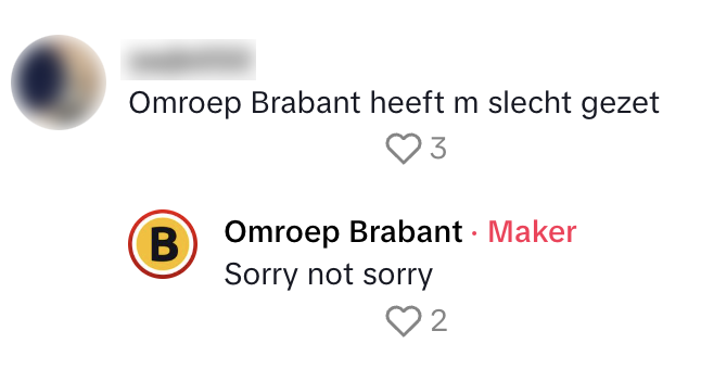 sorry not sorry