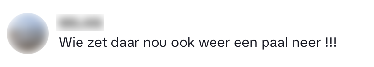waarom paal daar