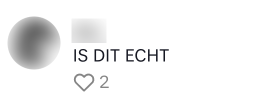 is dit echt