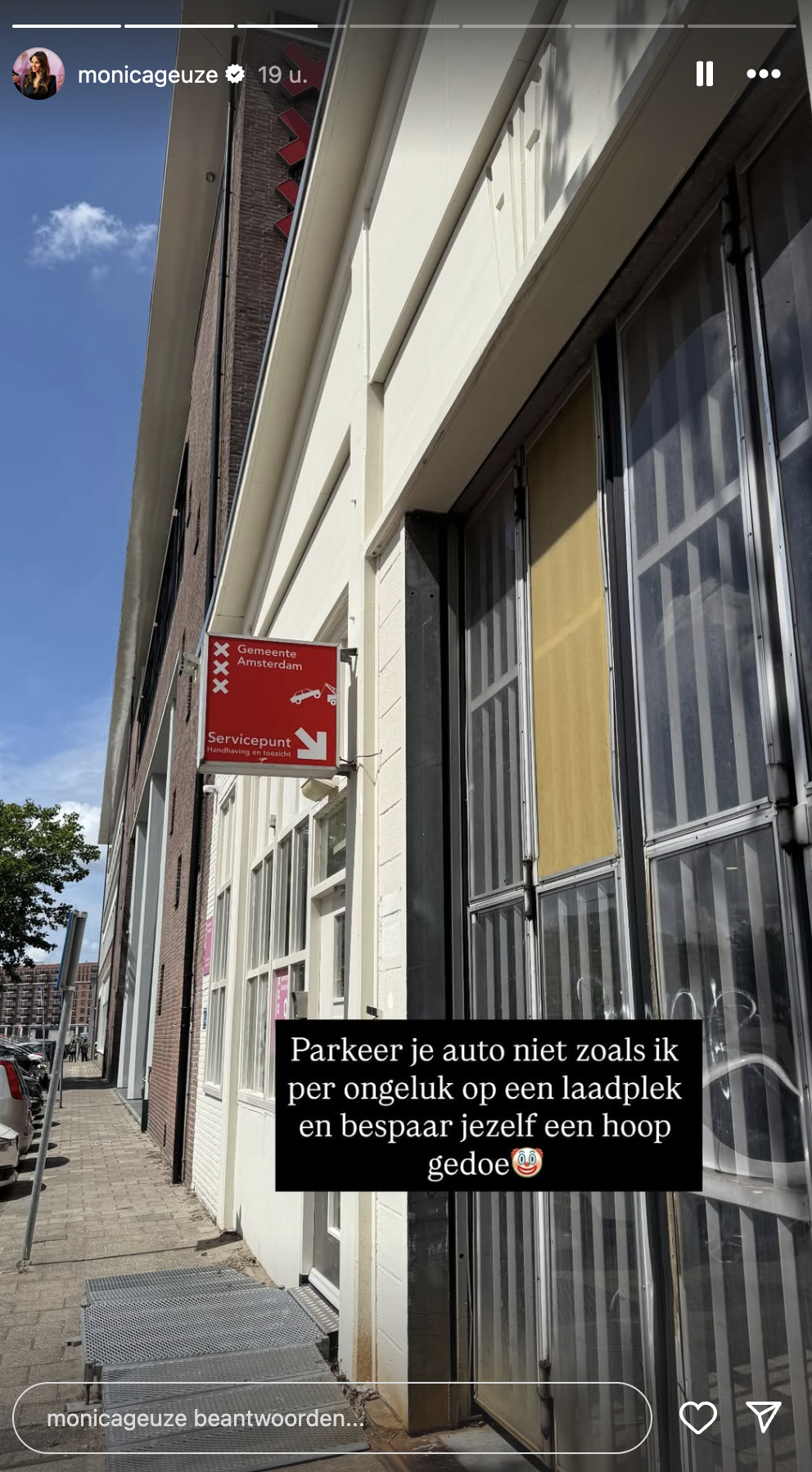 monica geuze parkeren