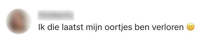 oortjes verloren
