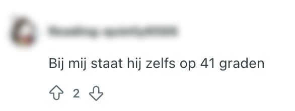 41 graden weersverwachting