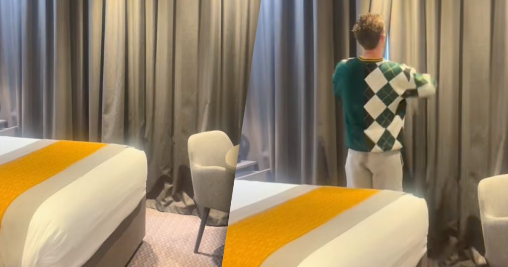 hotel uitzicht raam vakantie