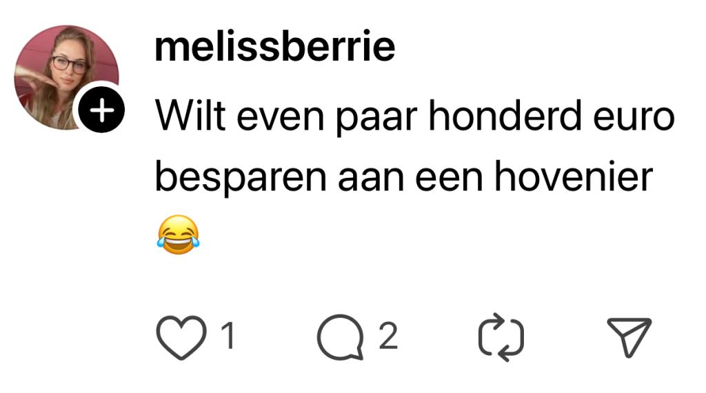 boom tuin gratis afhalen 