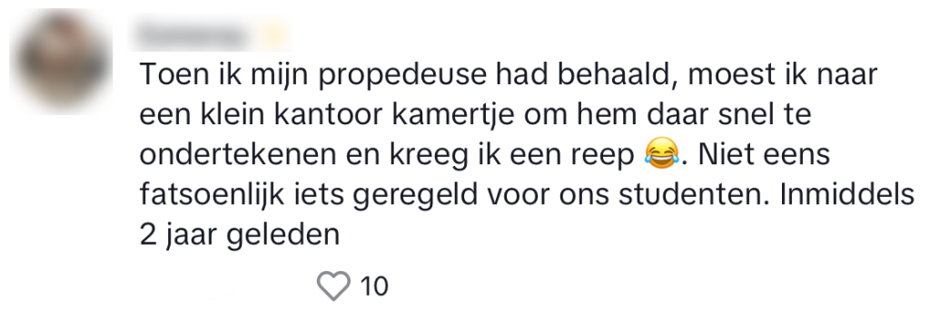 diploma uitreiking student