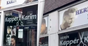 kapperszaak zonder