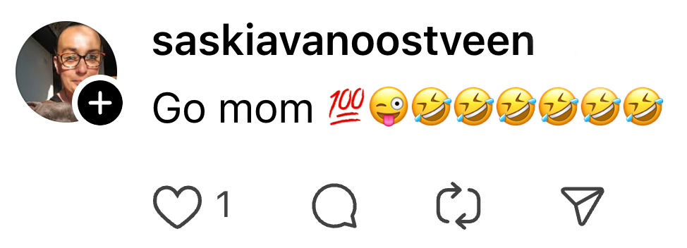 puber moeder Whatsapp appje