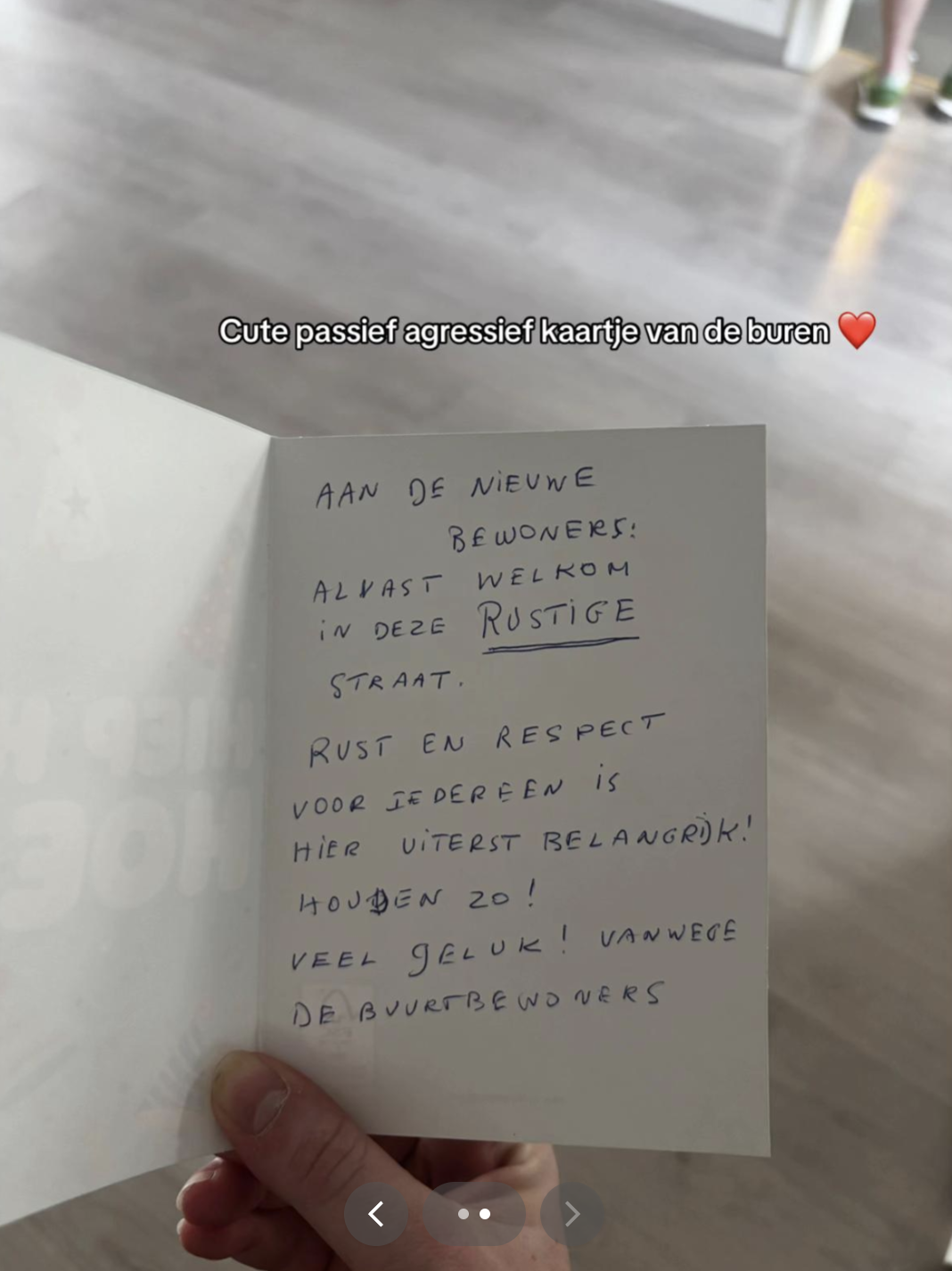 kaartje