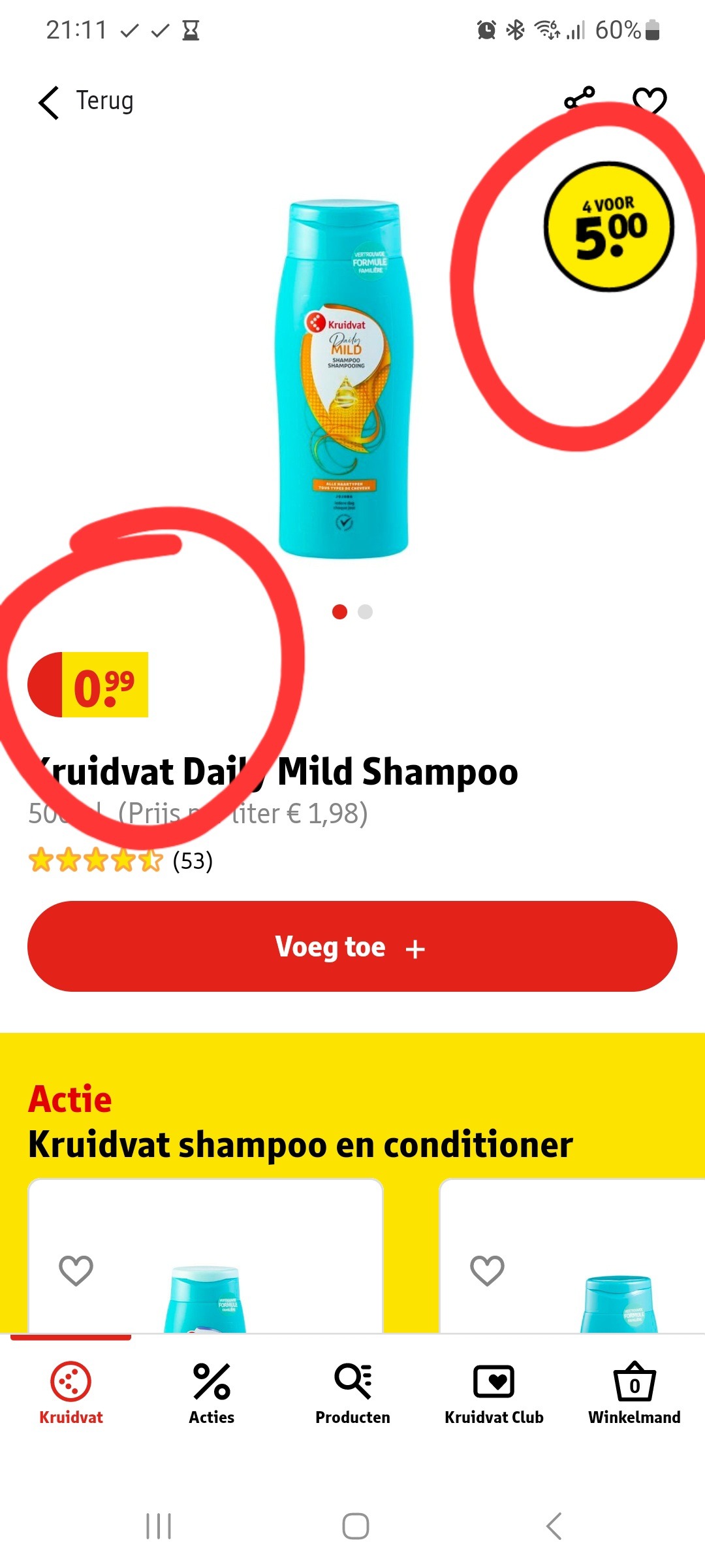 aanbieding kruidvat