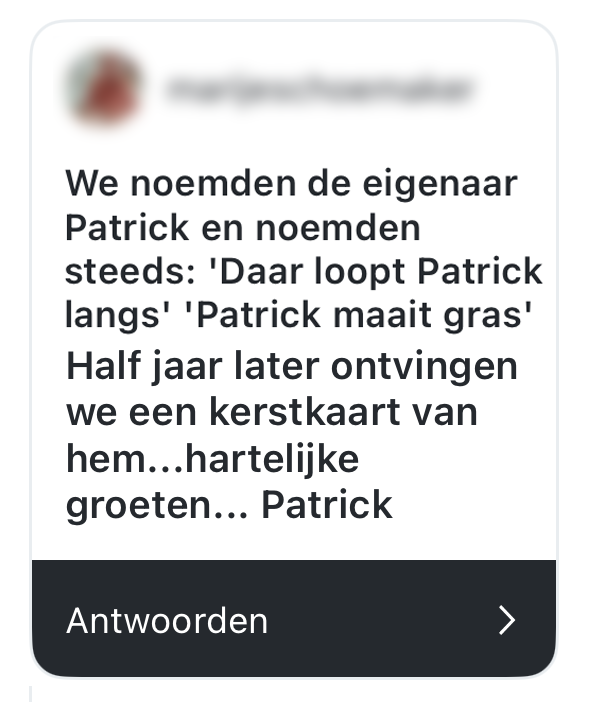 kerstkaart camping