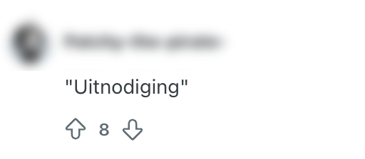uitnodiging