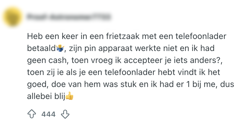 frietzaak oplader