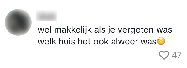 vergeten