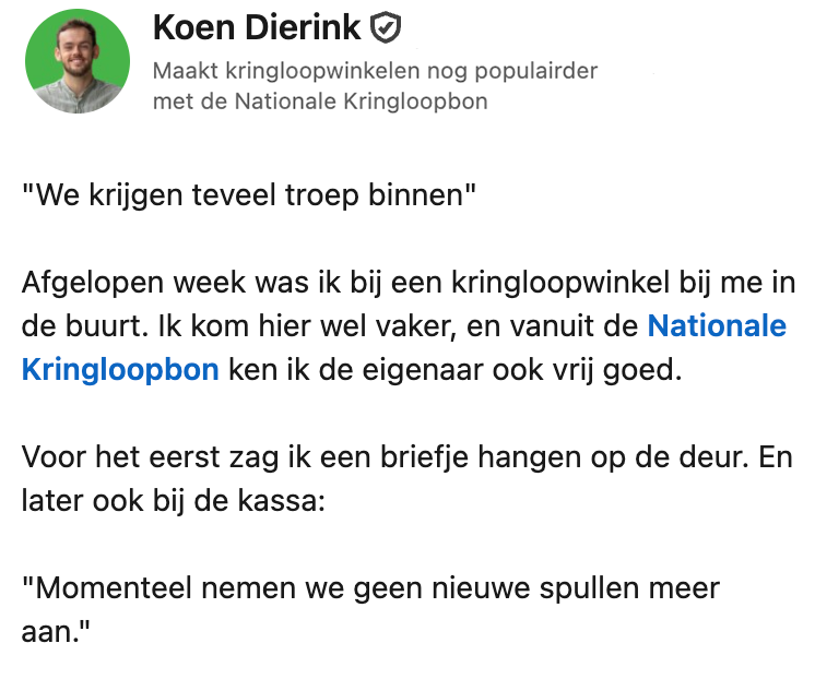 kringloop troep