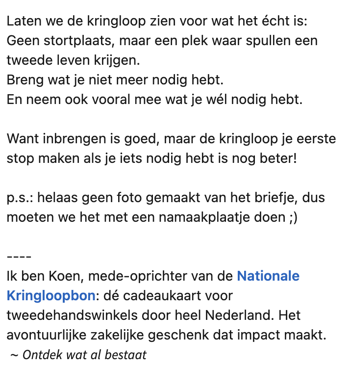 kringloop