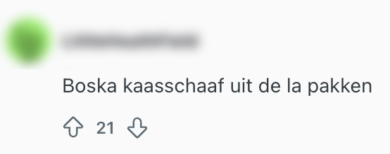 kaasschaaf