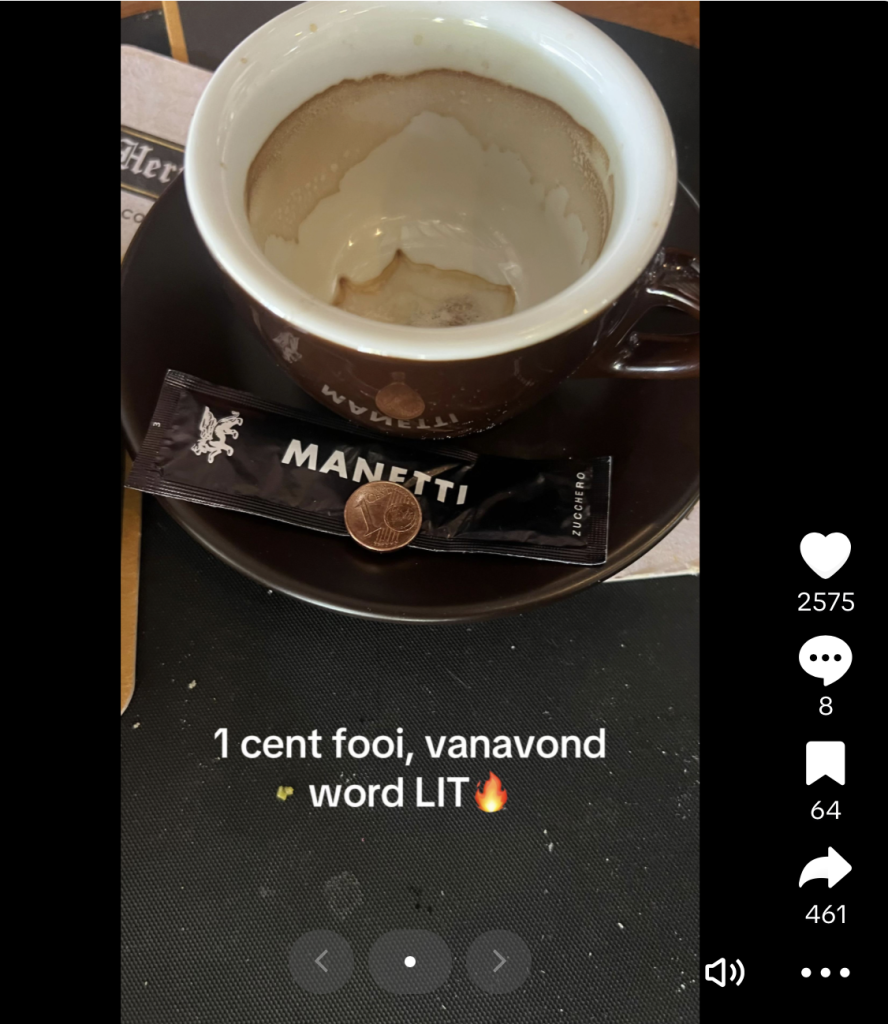 fooi horeca medewerker