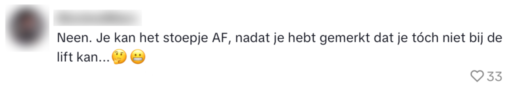 appartementen onhandige plek