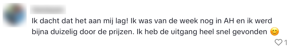 boodschappen supermarkt robijn inflatie krimpflatie