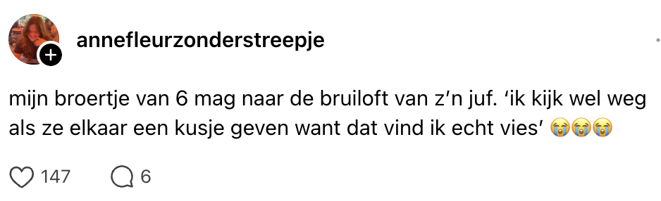 bruiloft leerlingen