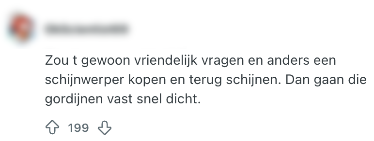 vriendelijk vragen ledstrip