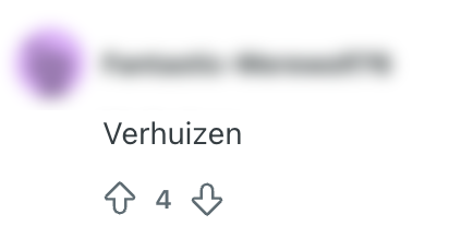 verhuizen