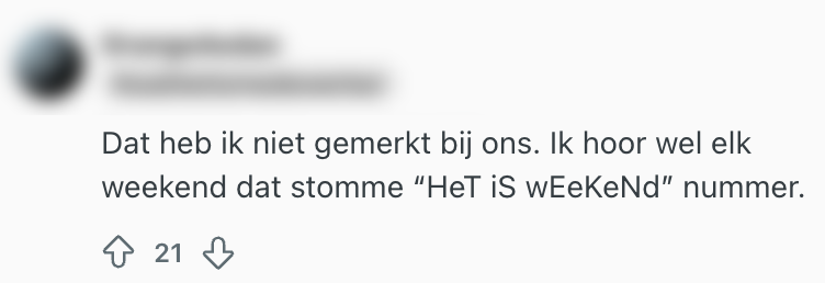 weekend muziek