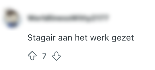 stagiair