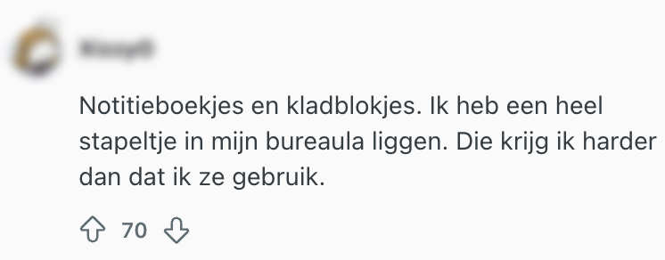 notitieboekjes